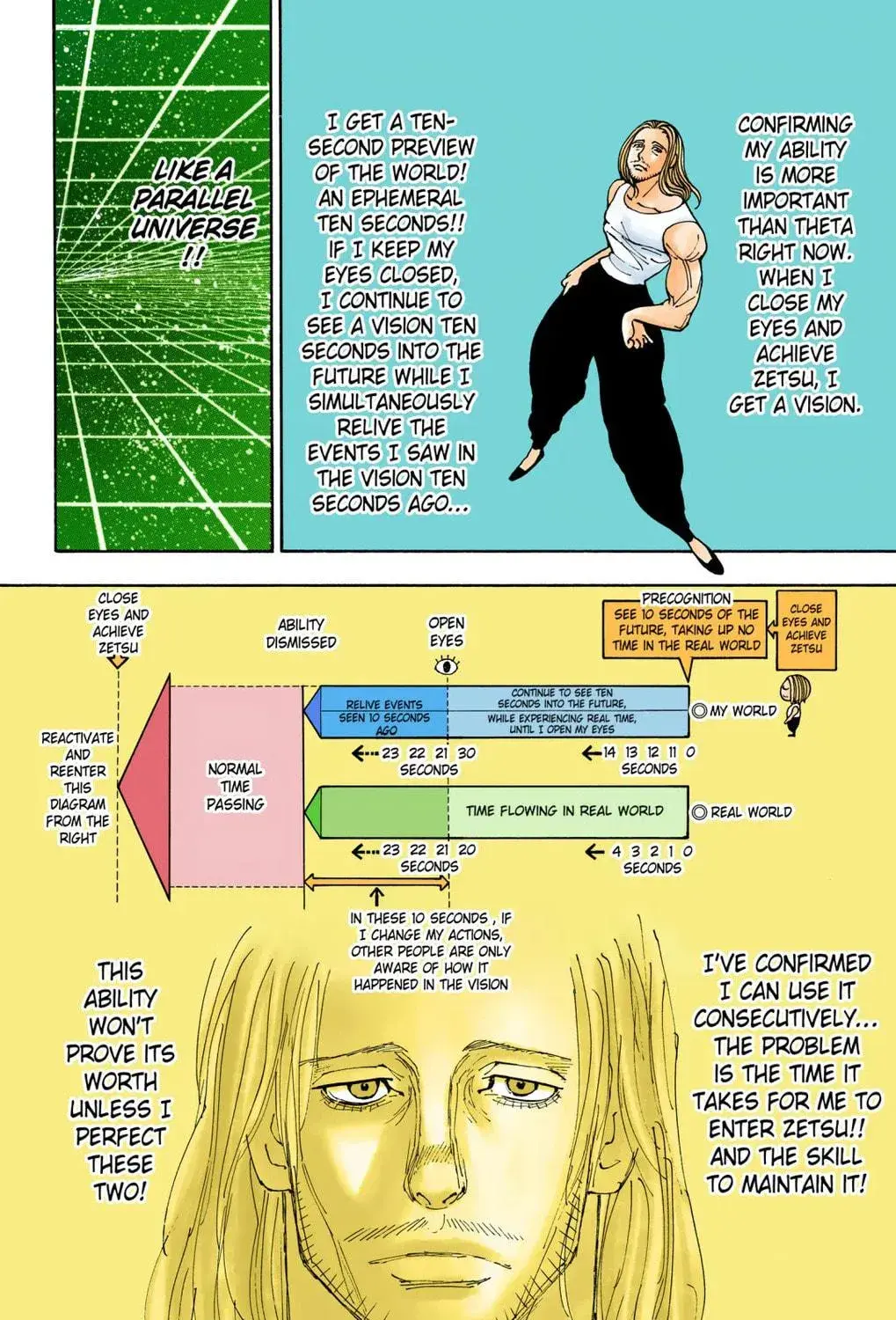 Hunter x Hunter Colored Manga, chapter 387, page 35