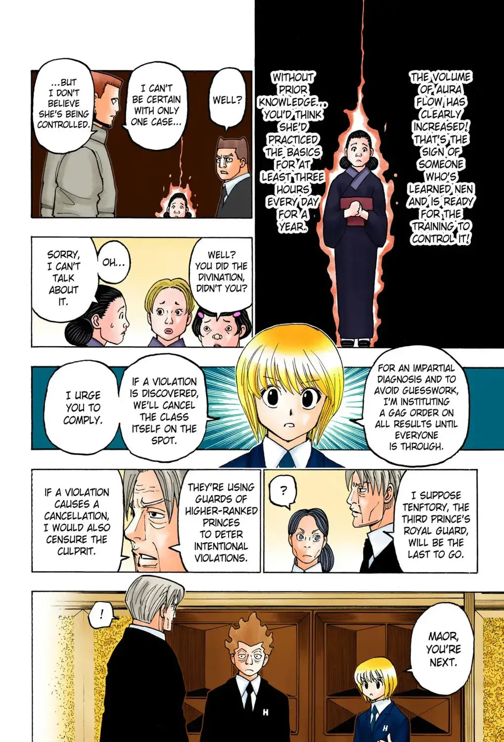 Hunter x Hunter Colored Manga, chapter 388, page 7