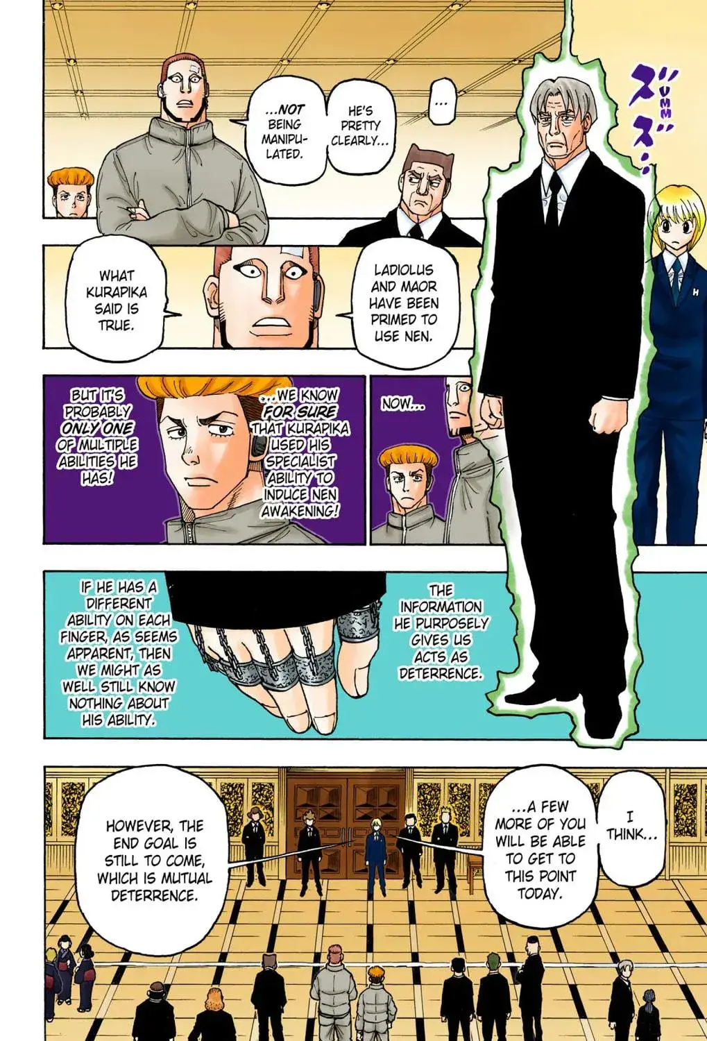 Hunter x Hunter Colored Manga, chapter 388, page 19
