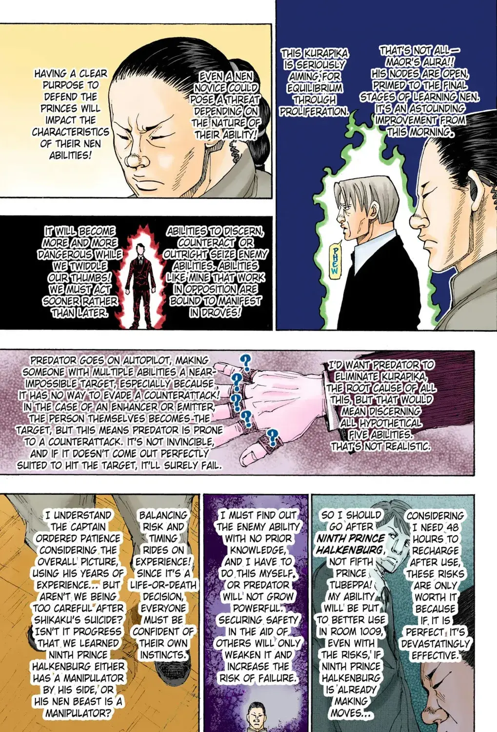 Hunter x Hunter Colored Manga, chapter 388, page 33