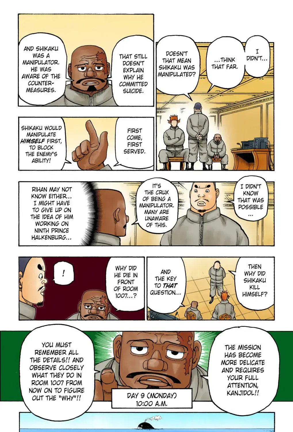 Hunter x Hunter Colored Manga, chapter 389, page 7