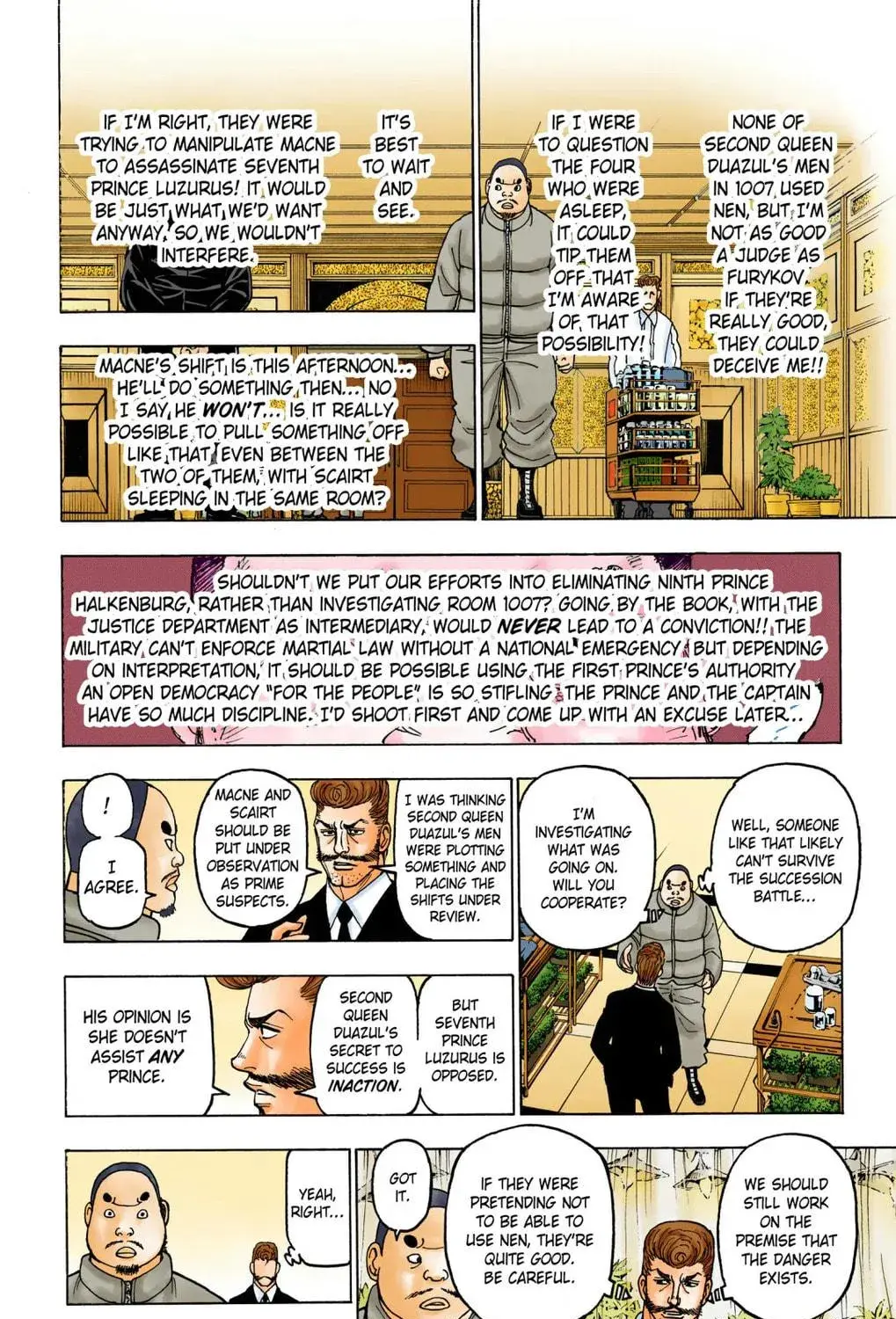 Hunter x Hunter Colored Manga, chapter 389, page 23