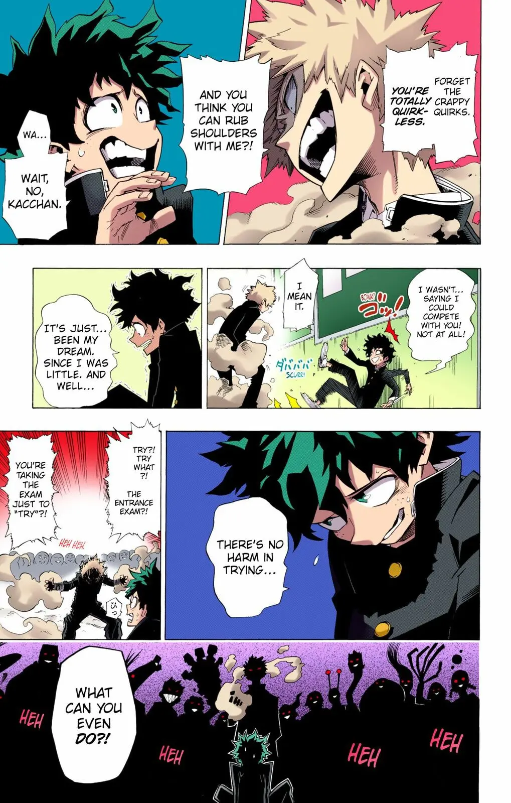My Hero Academia, chapter 1, page 12