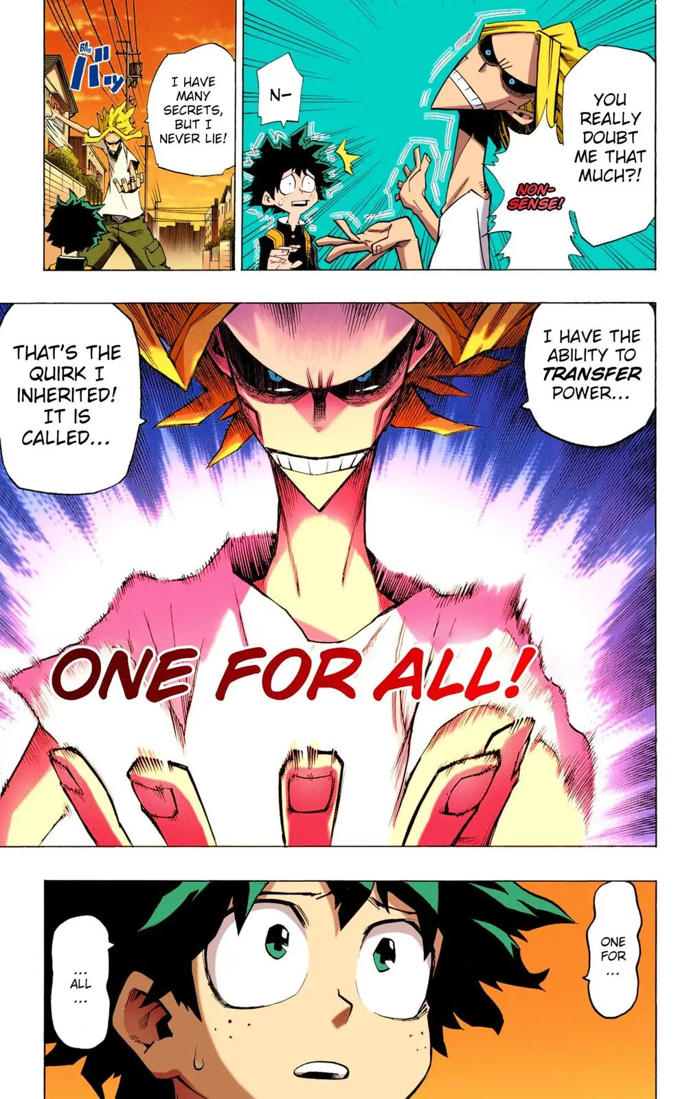 My Hero Academia, chapter 2, page 7