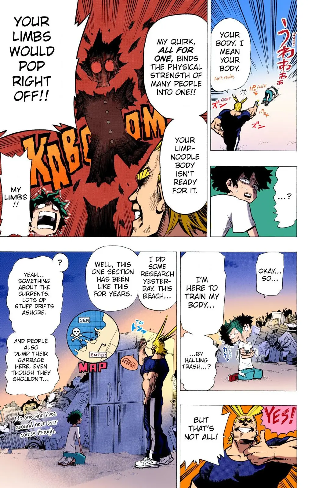 My Hero Academia, chapter 2, page 11