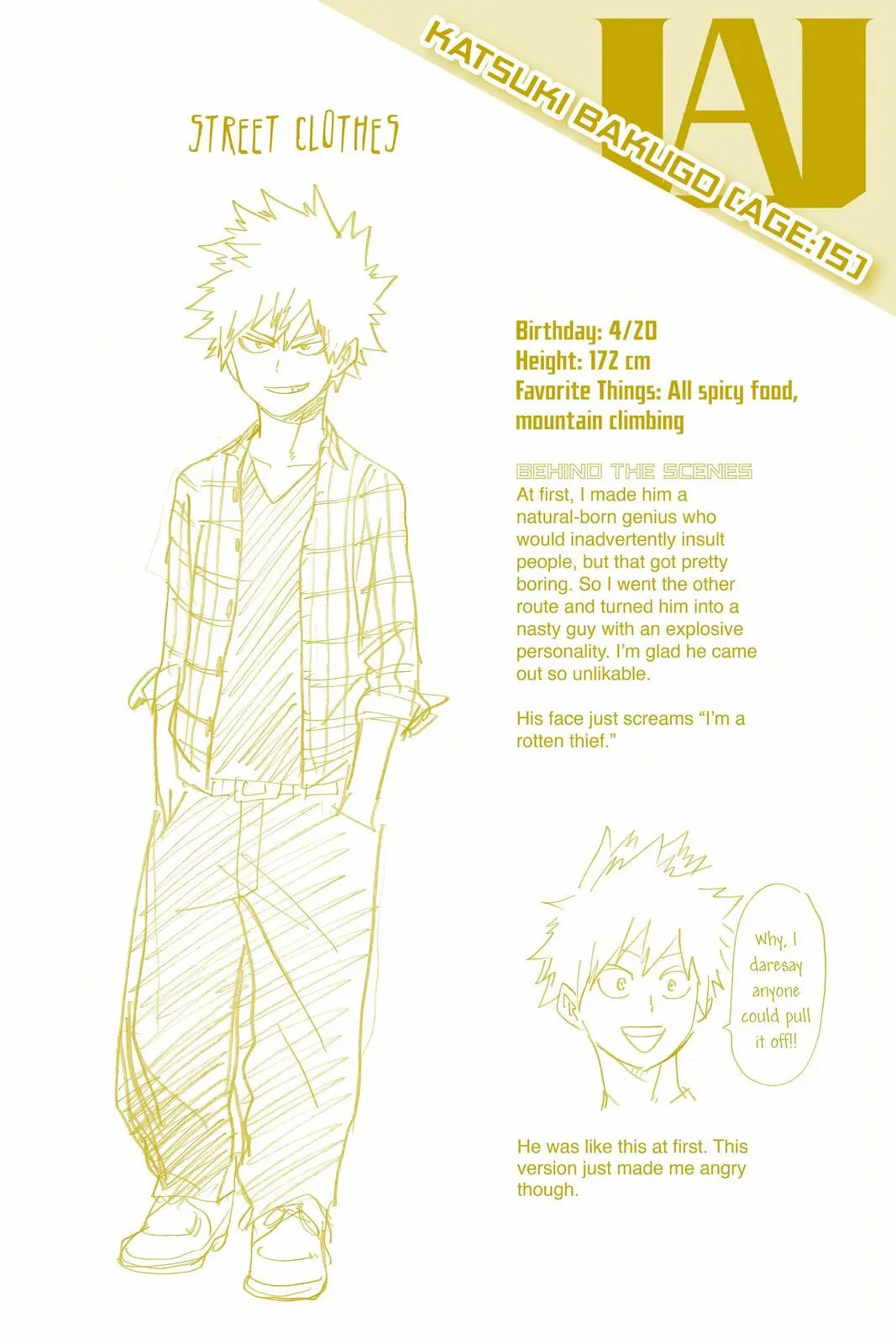 My Hero Academia, chapter 3, page 23