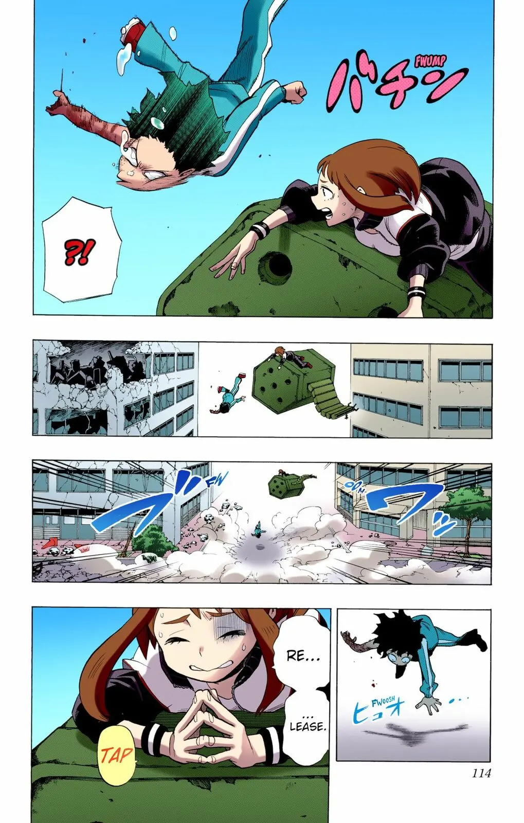 My Hero Academia, chapter 4, page 4
