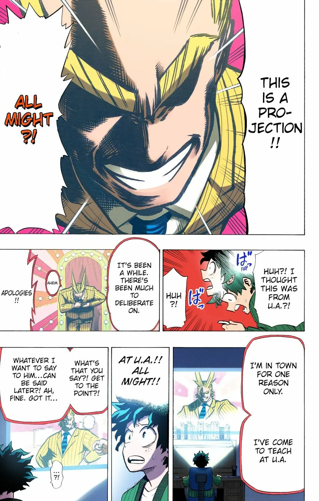 My Hero Academia, chapter 4, page 13