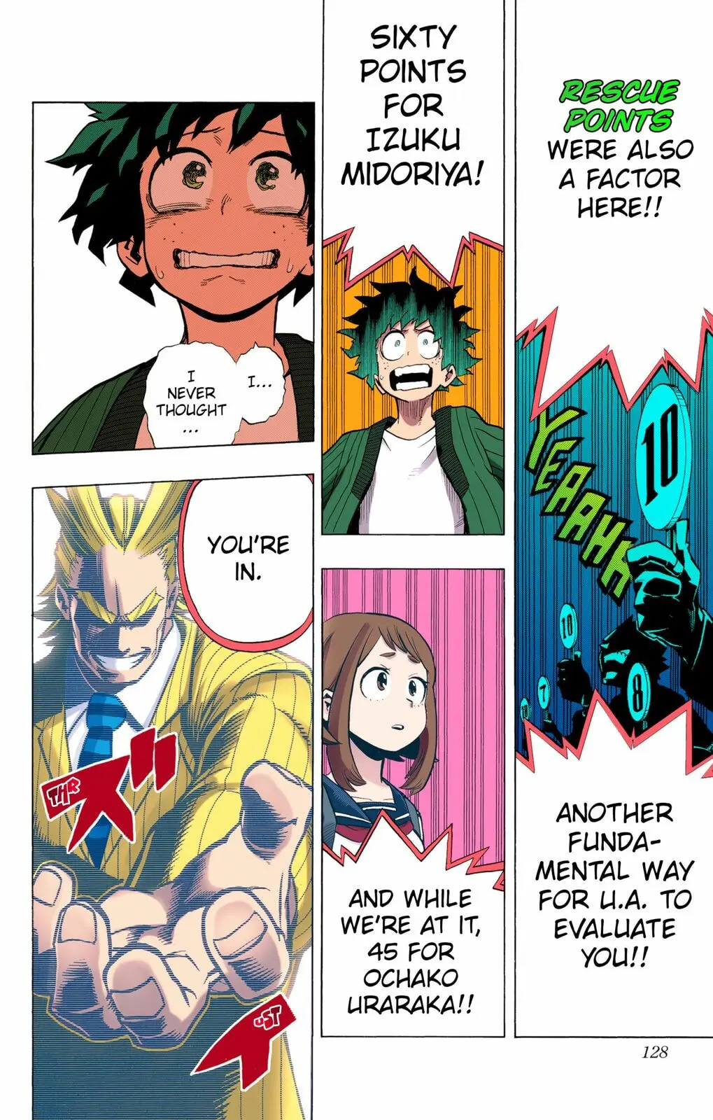 My Hero Academia, chapter 4, page 18