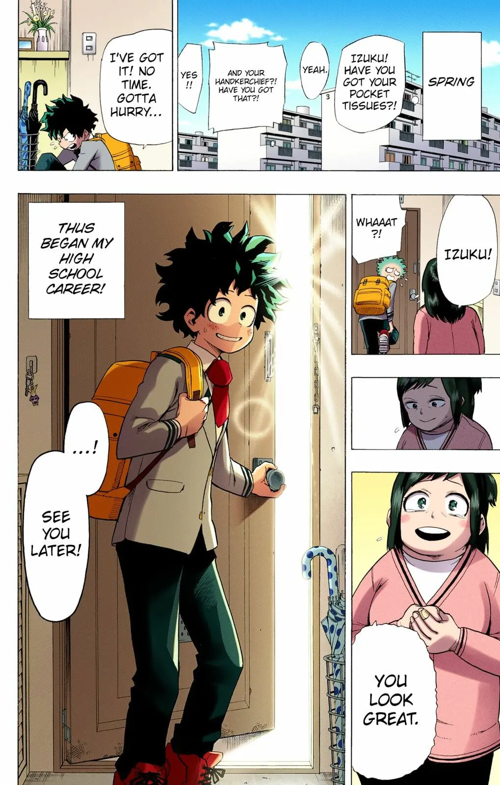 My Hero Academia, chapter 5, page 6