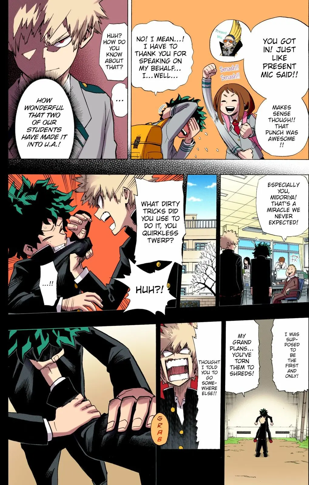 My Hero Academia, chapter 5, page 10