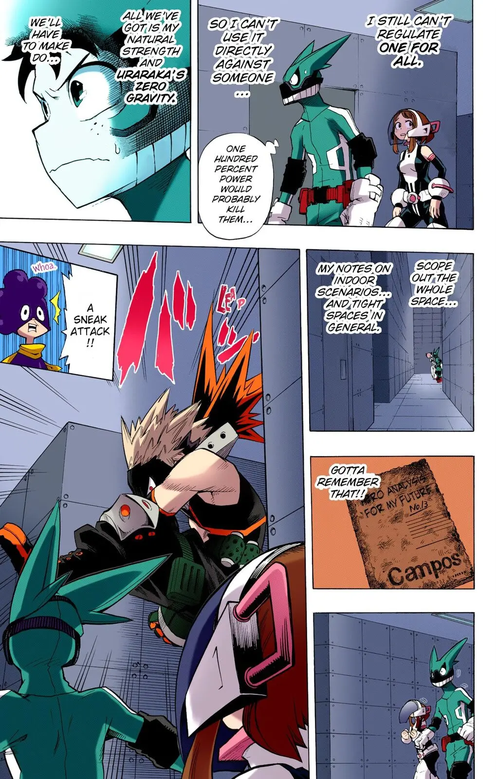 My Hero Academia, chapter 8, page 12