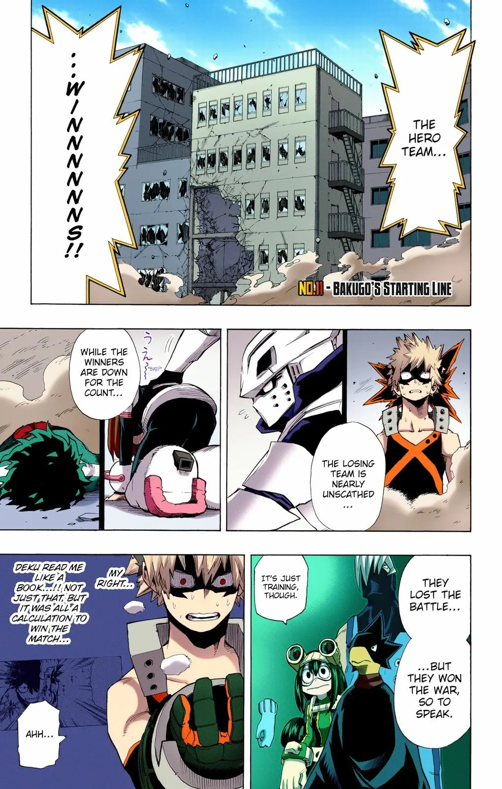My Hero Academia, chapter 11, page 1