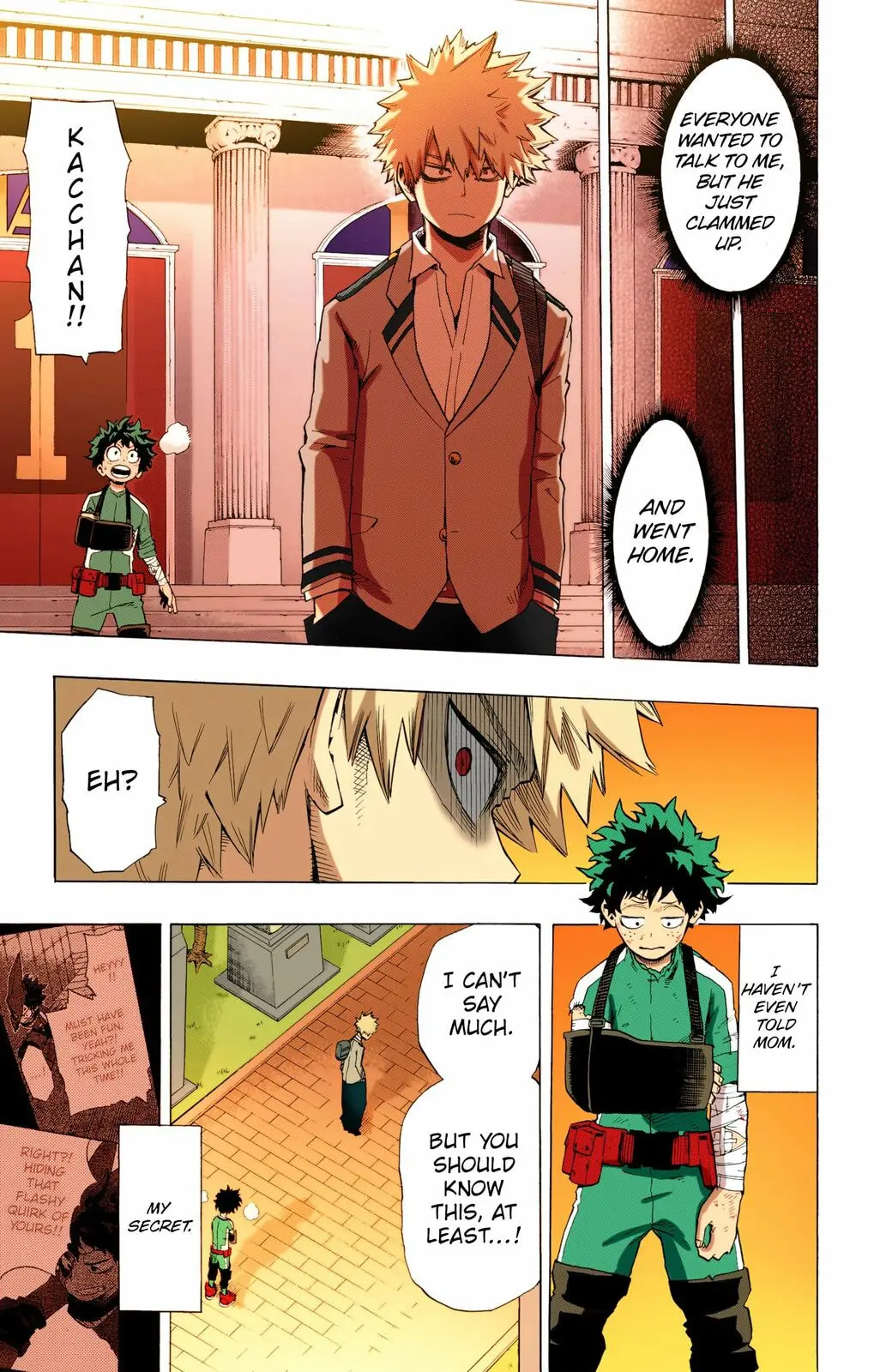 My Hero Academia, chapter 11, page 13