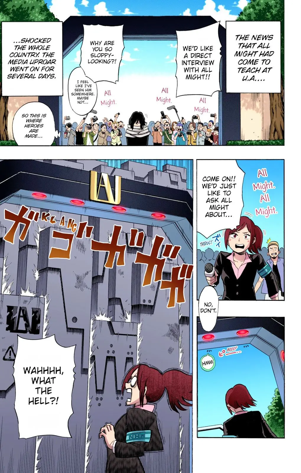 My Hero Academia, chapter 12, page 3
