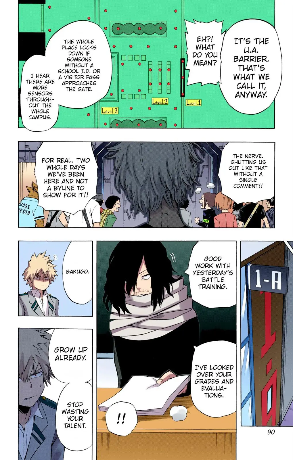 My Hero Academia, chapter 12, page 4