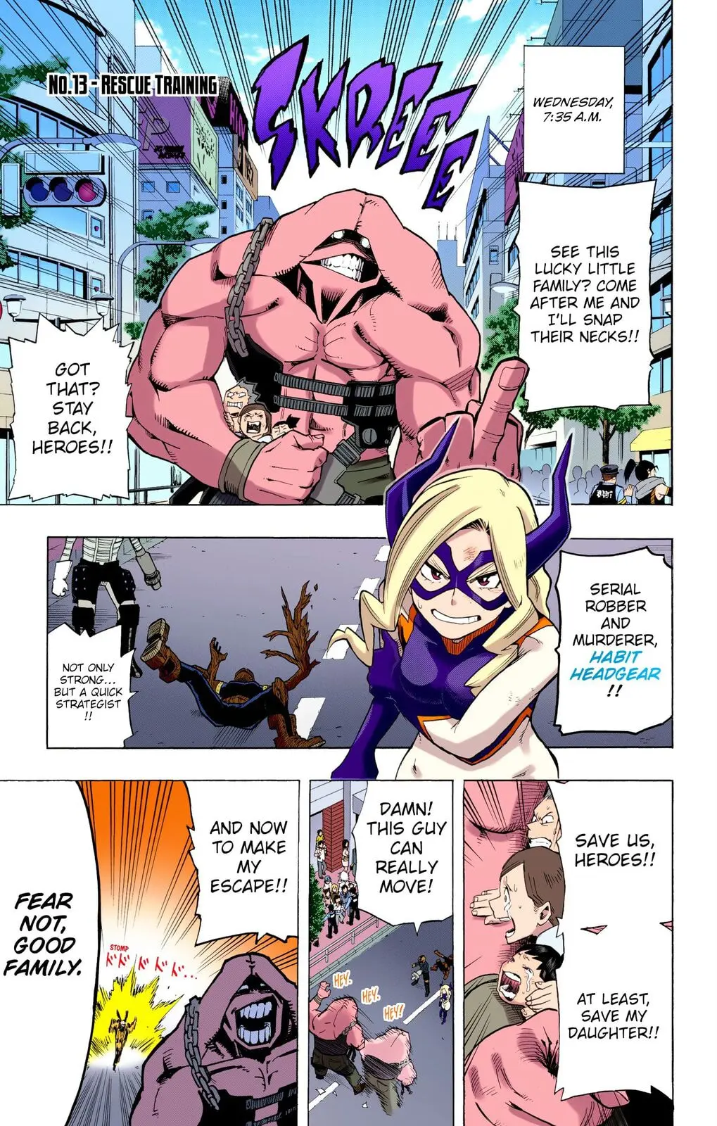 My Hero Academia, chapter 13, page 1