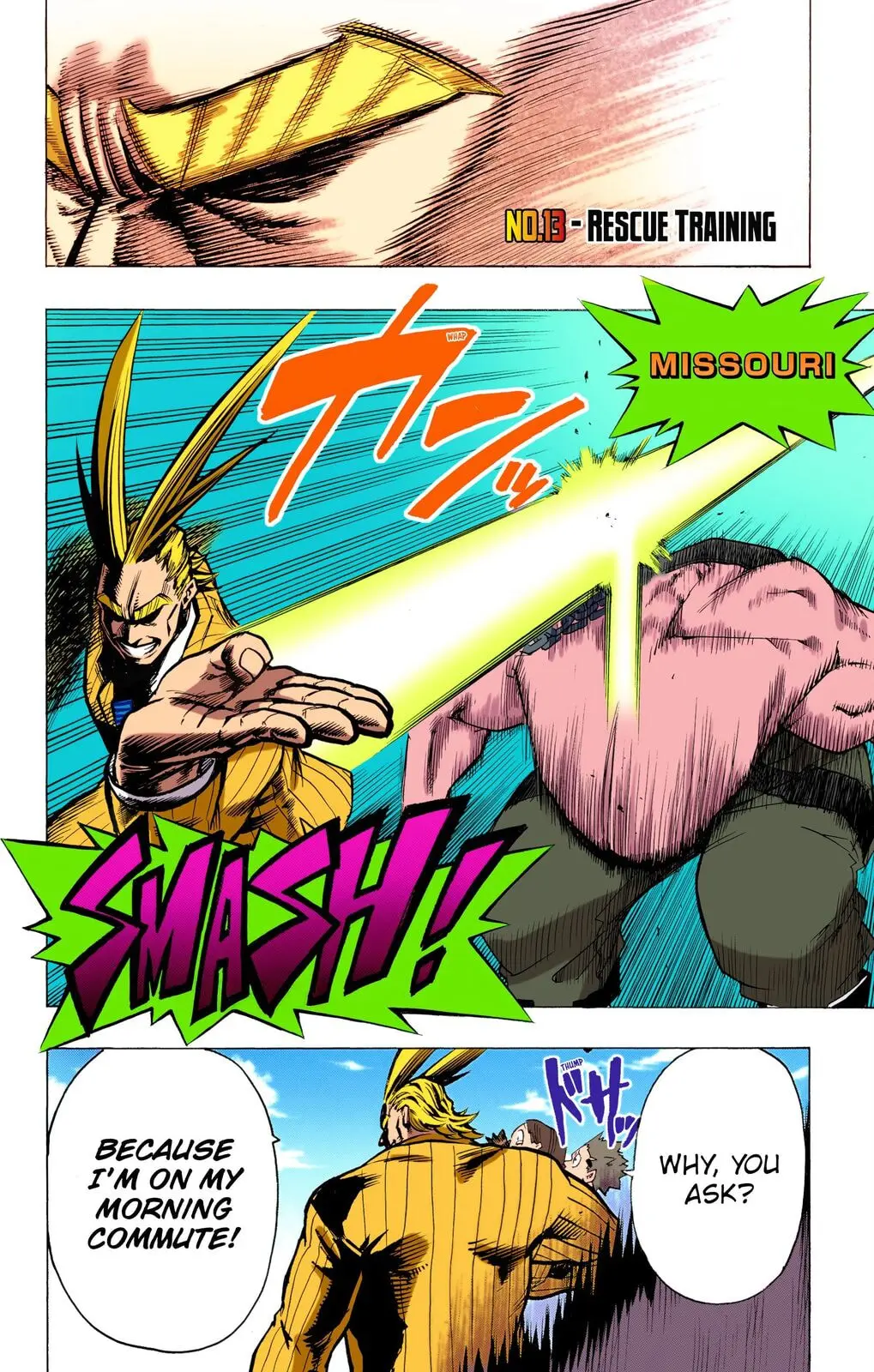 My Hero Academia, chapter 13, page 2