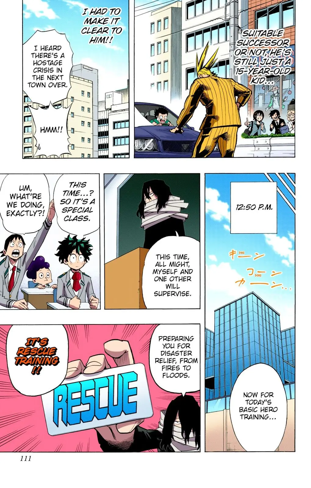 My Hero Academia, chapter 13, page 5