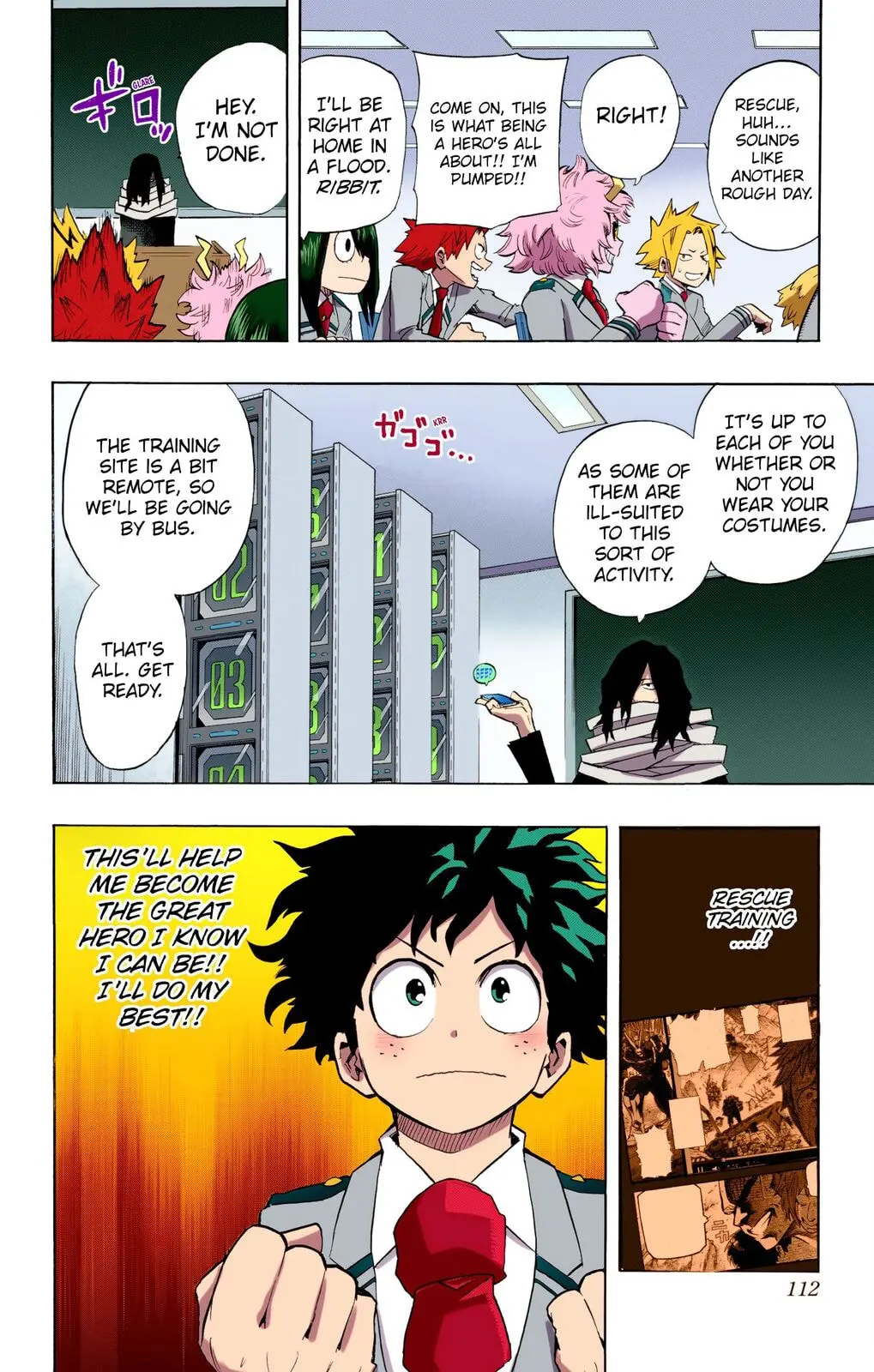 My Hero Academia, chapter 13, page 6
