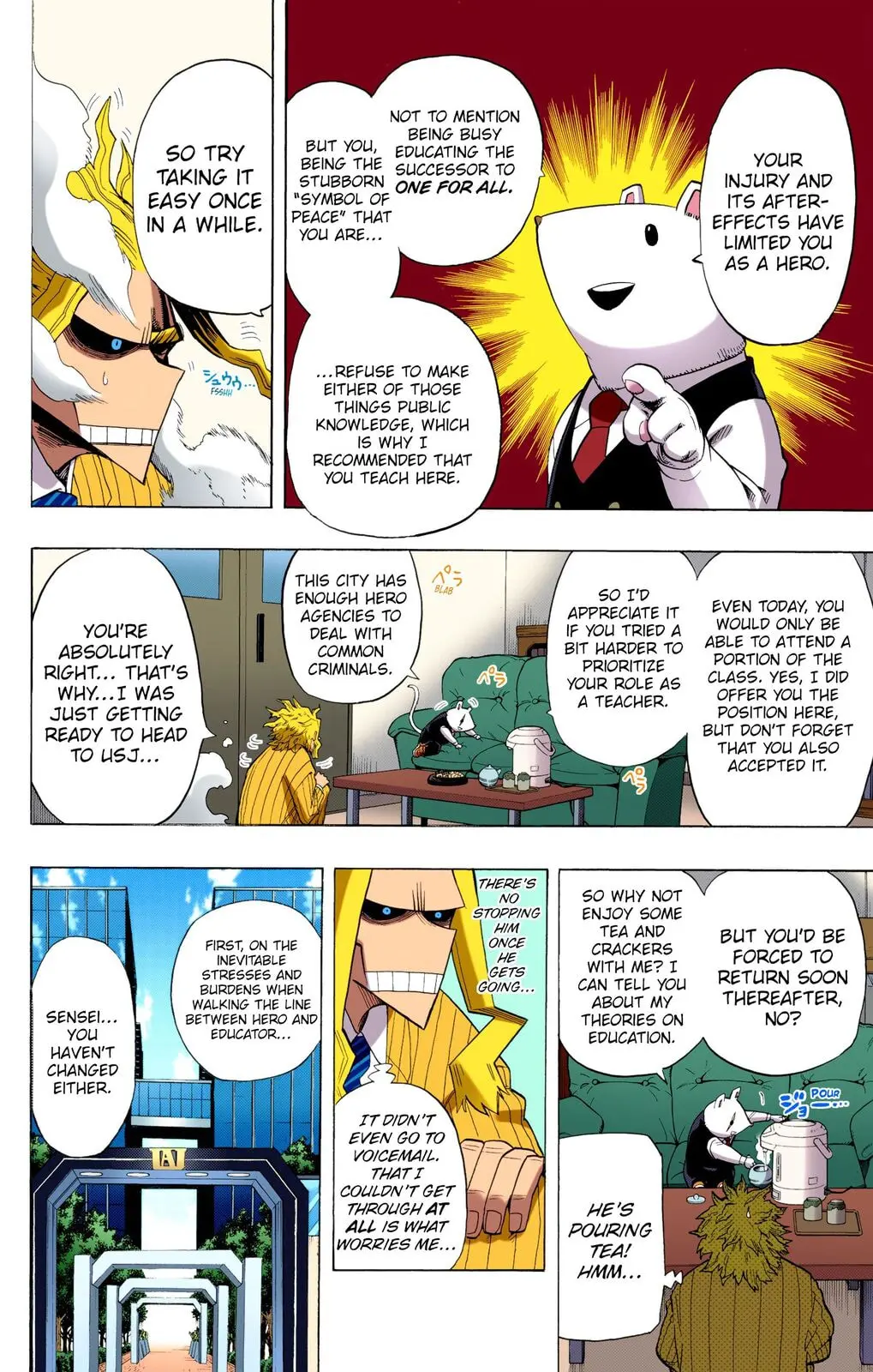 My Hero Academia, chapter 15, page 4