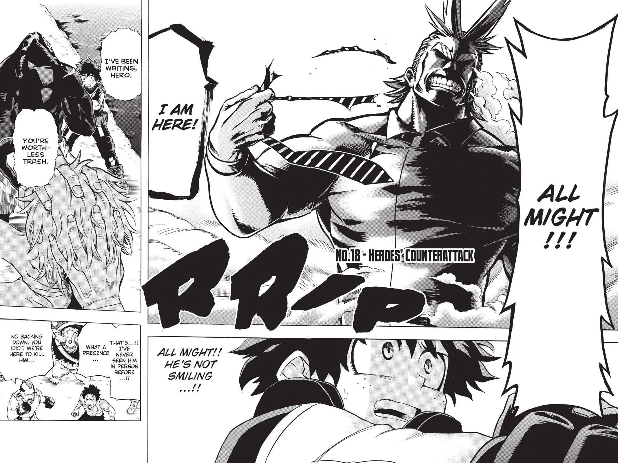 My Hero Academia, chapter 18, page 8