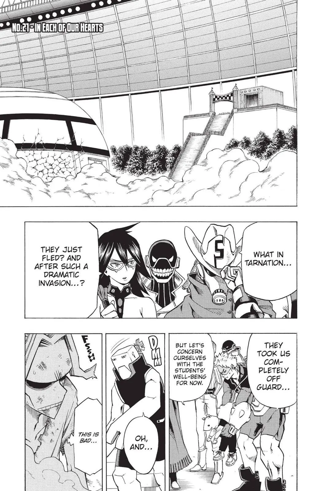 My Hero Academia, chapter 21, page 1