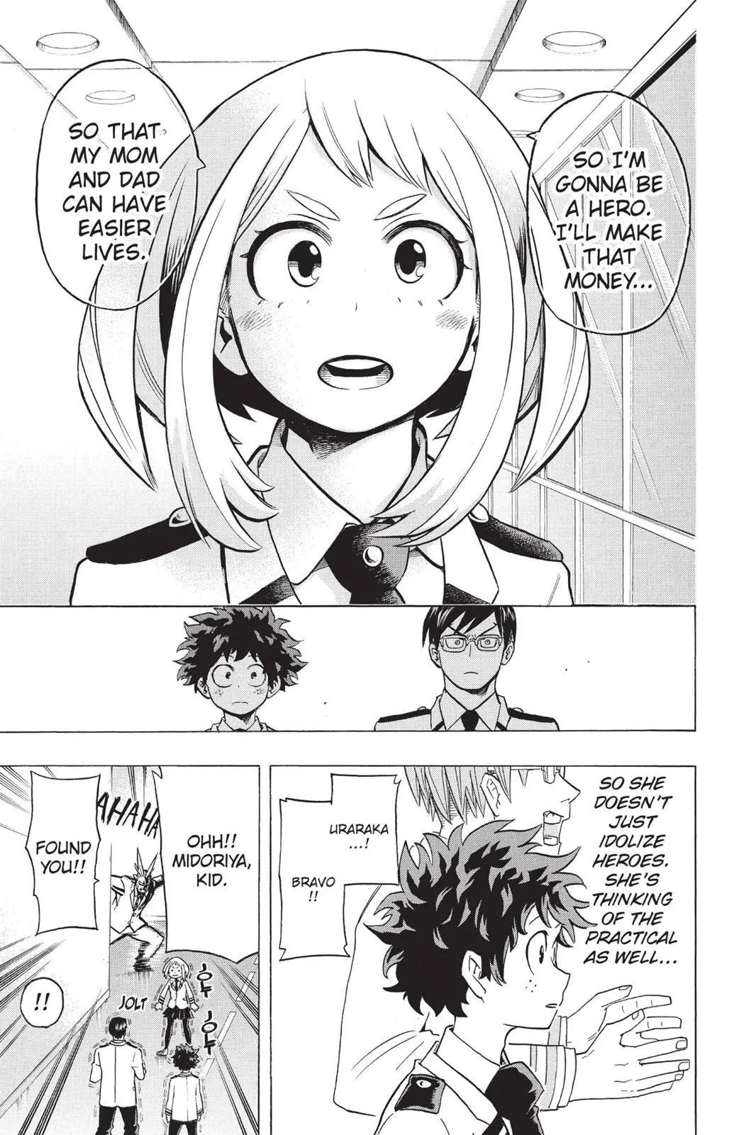 My Hero Academia, chapter 22, page 13