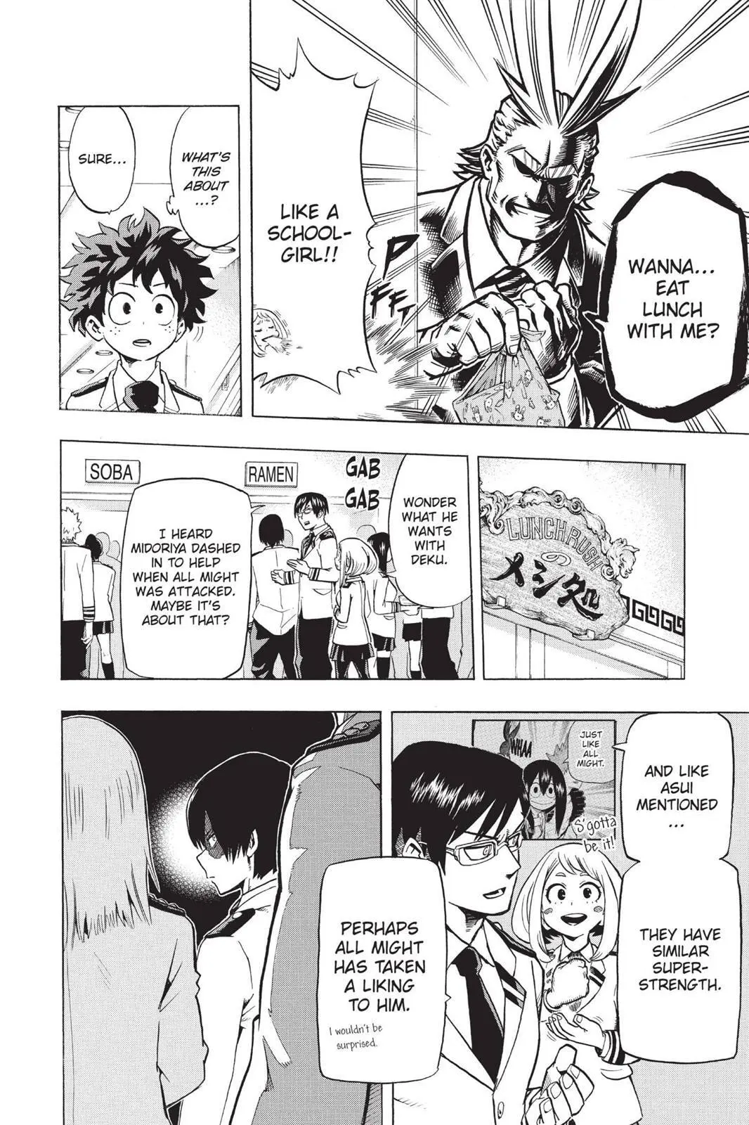 My Hero Academia, chapter 22, page 14
