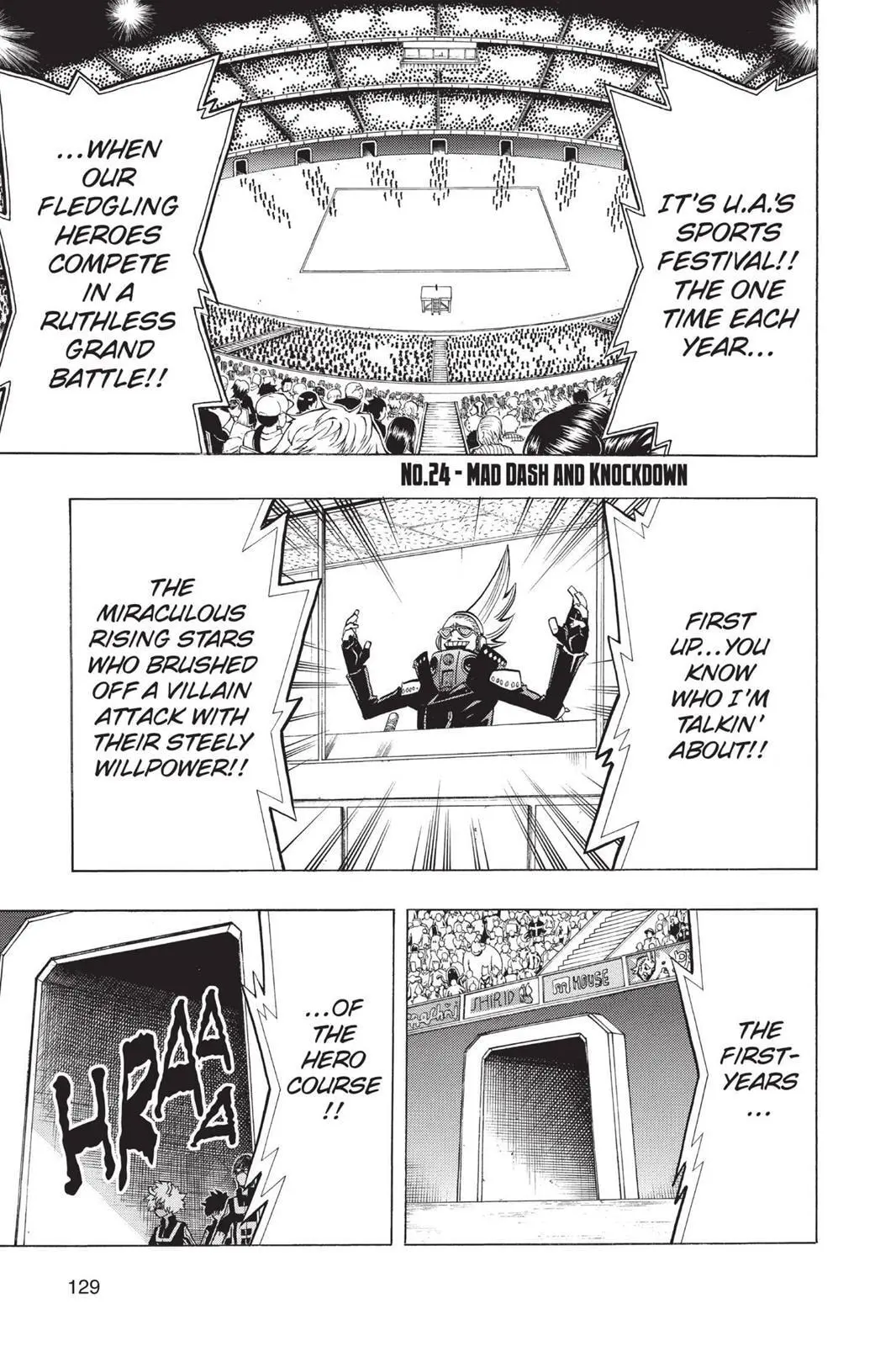 My Hero Academia, chapter 24, page 1