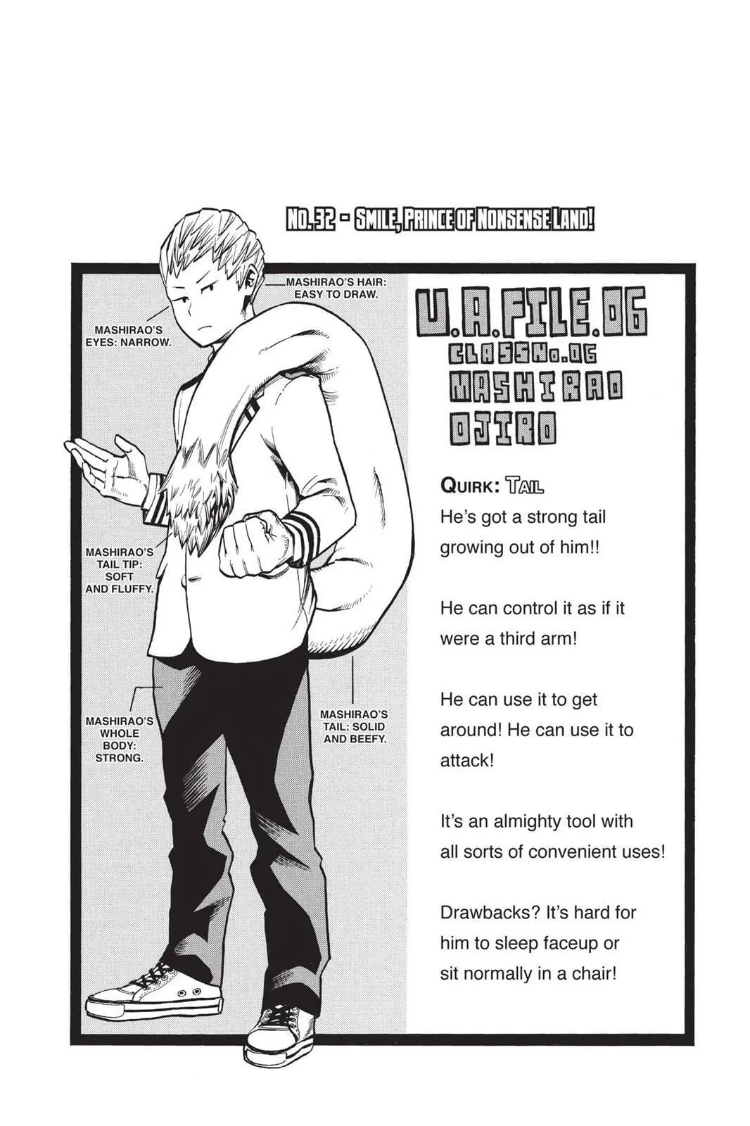 My Hero Academia, chapter 32, page 1