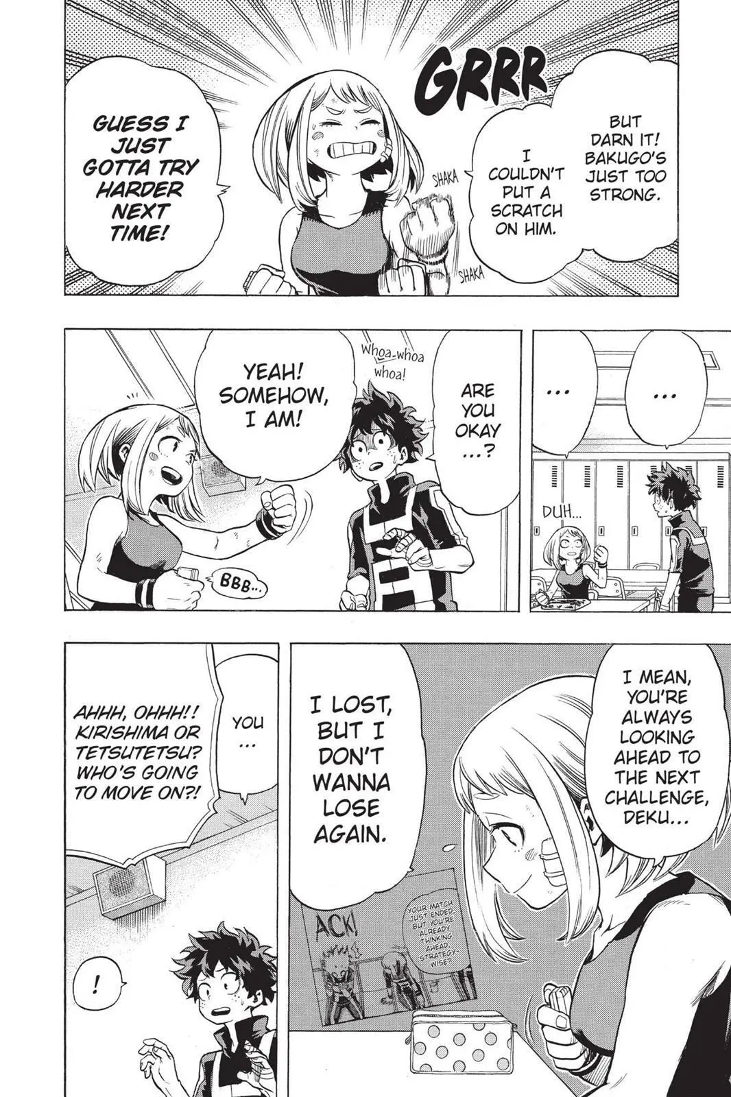 My Hero Academia, chapter 37, page 8