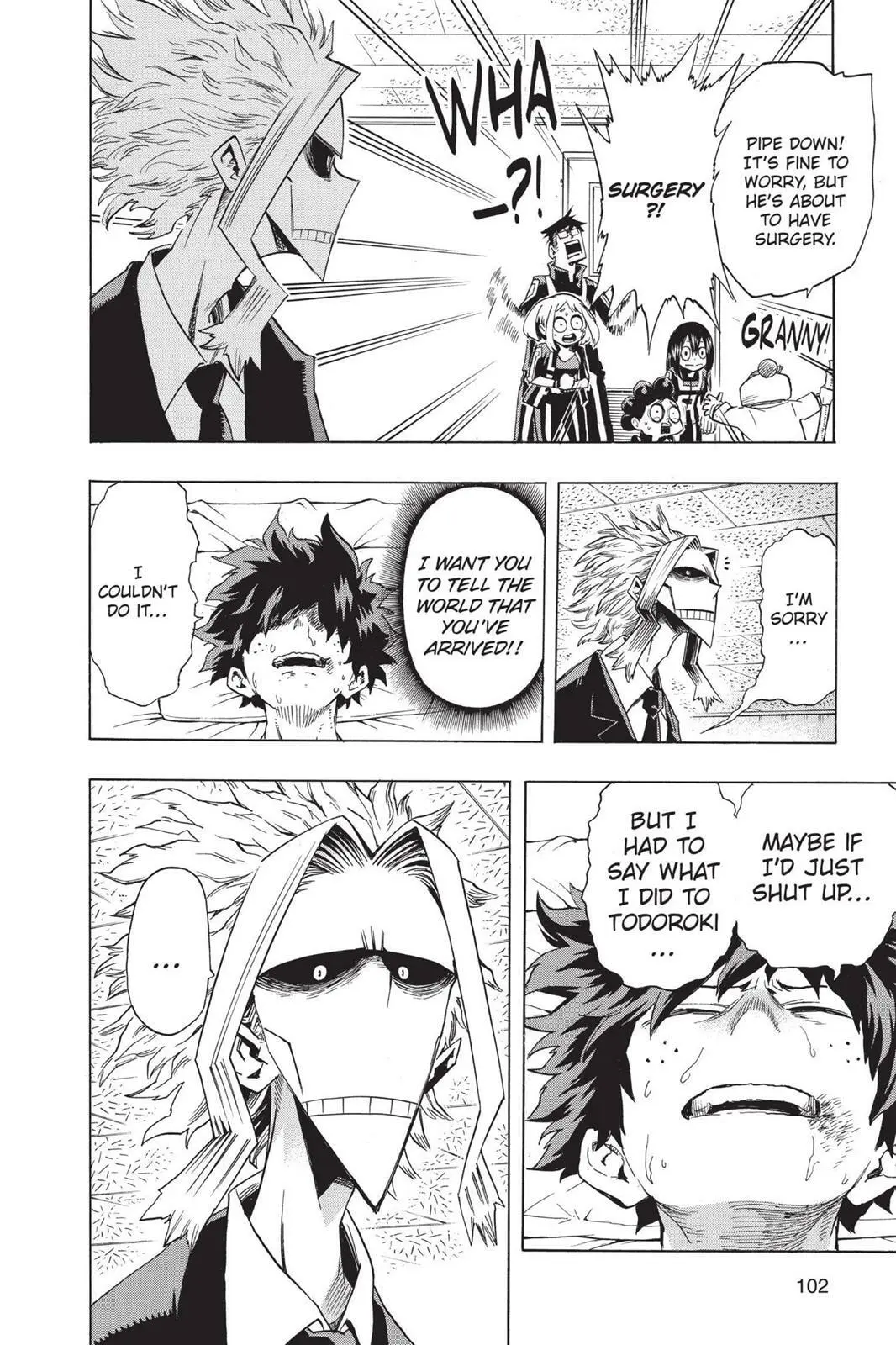 My Hero Academia, chapter 40, page 15