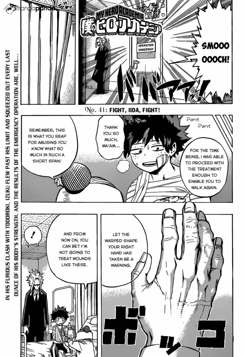 My Hero Academia, chapter 41, page 4