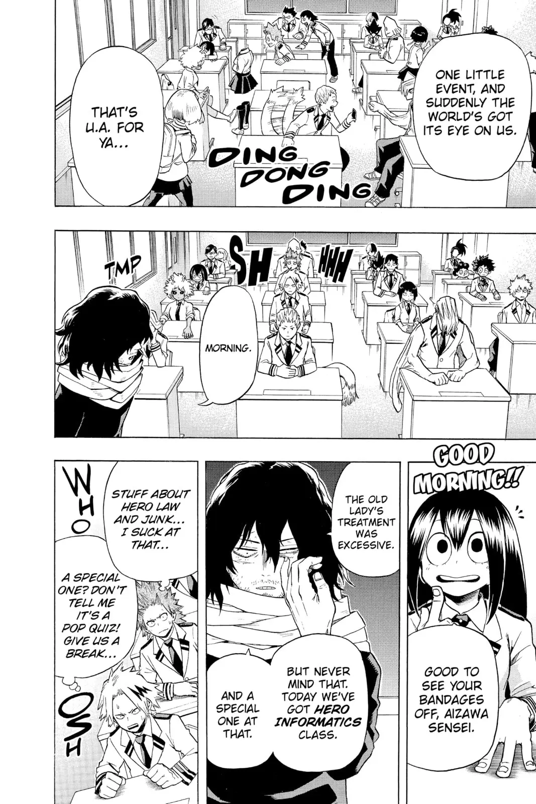 My Hero Academia, chapter 45, page 4