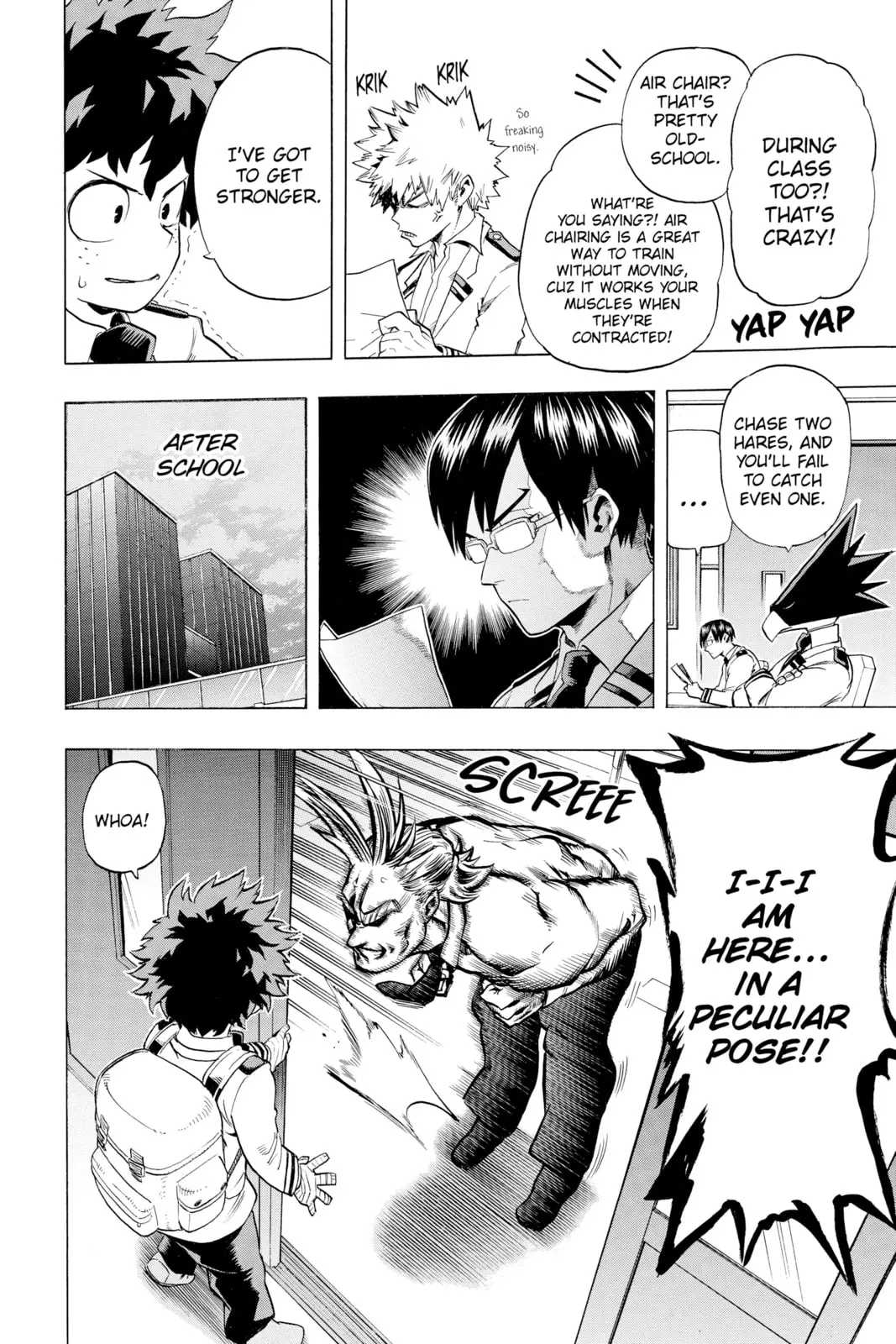 My Hero Academia, chapter 46, page 6