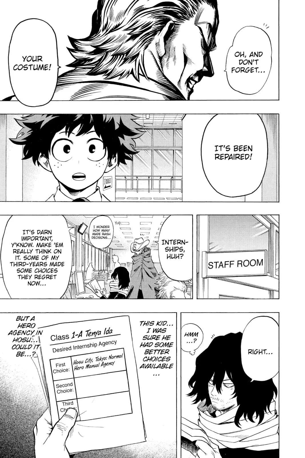 My Hero Academia, chapter 46, page 9