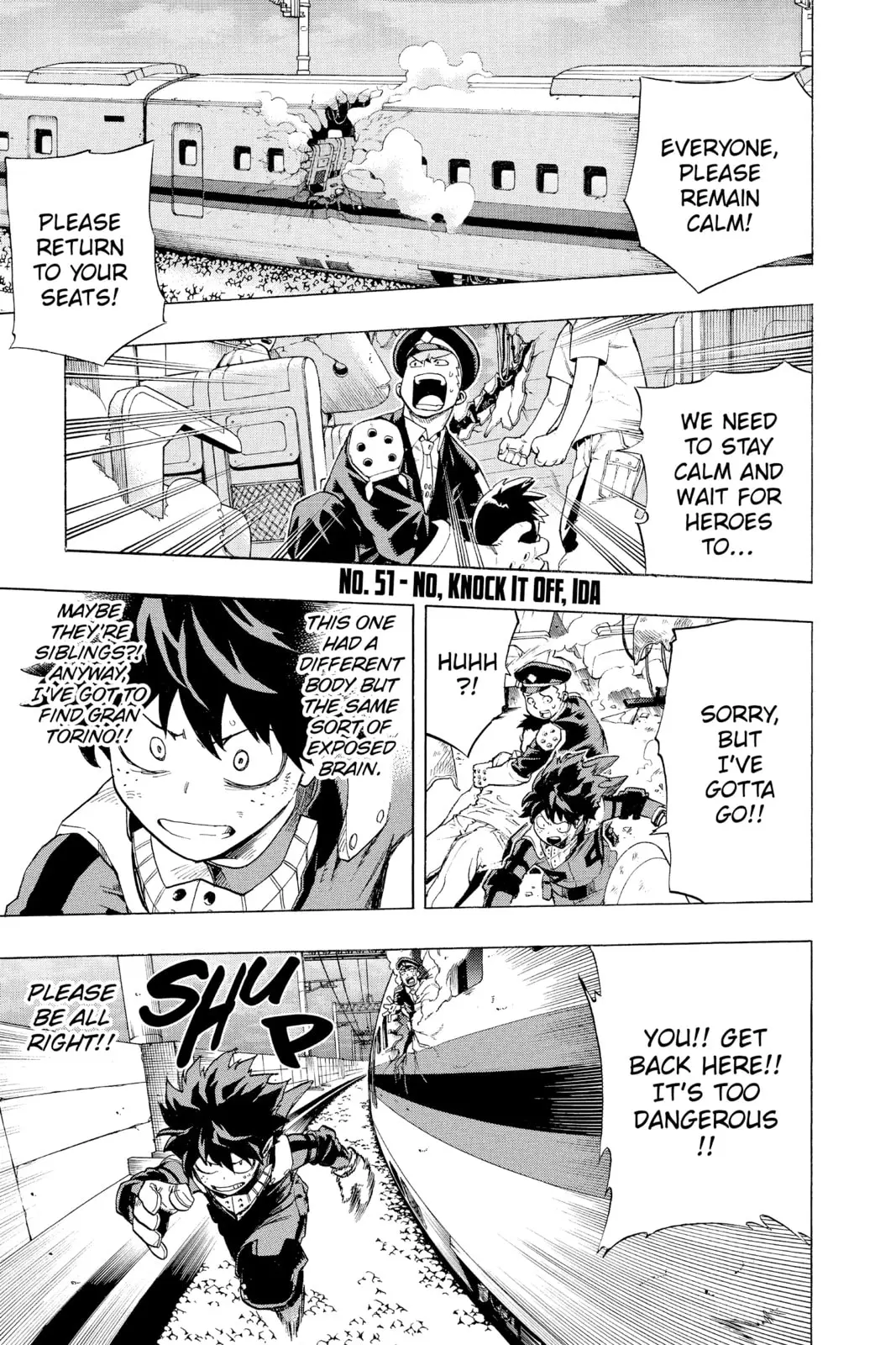 My Hero Academia, chapter 51, page 1