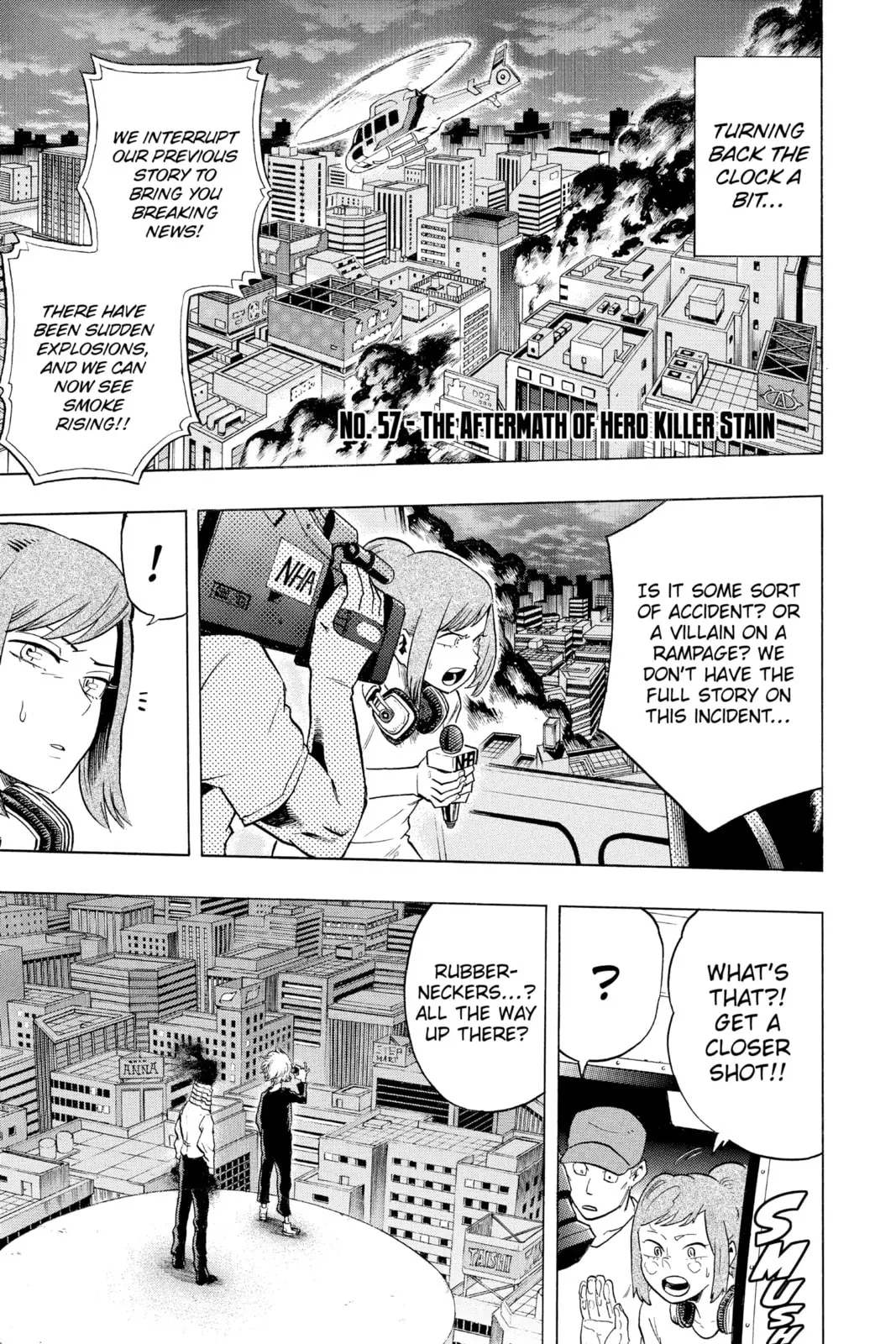 My Hero Academia, chapter 57, page 1