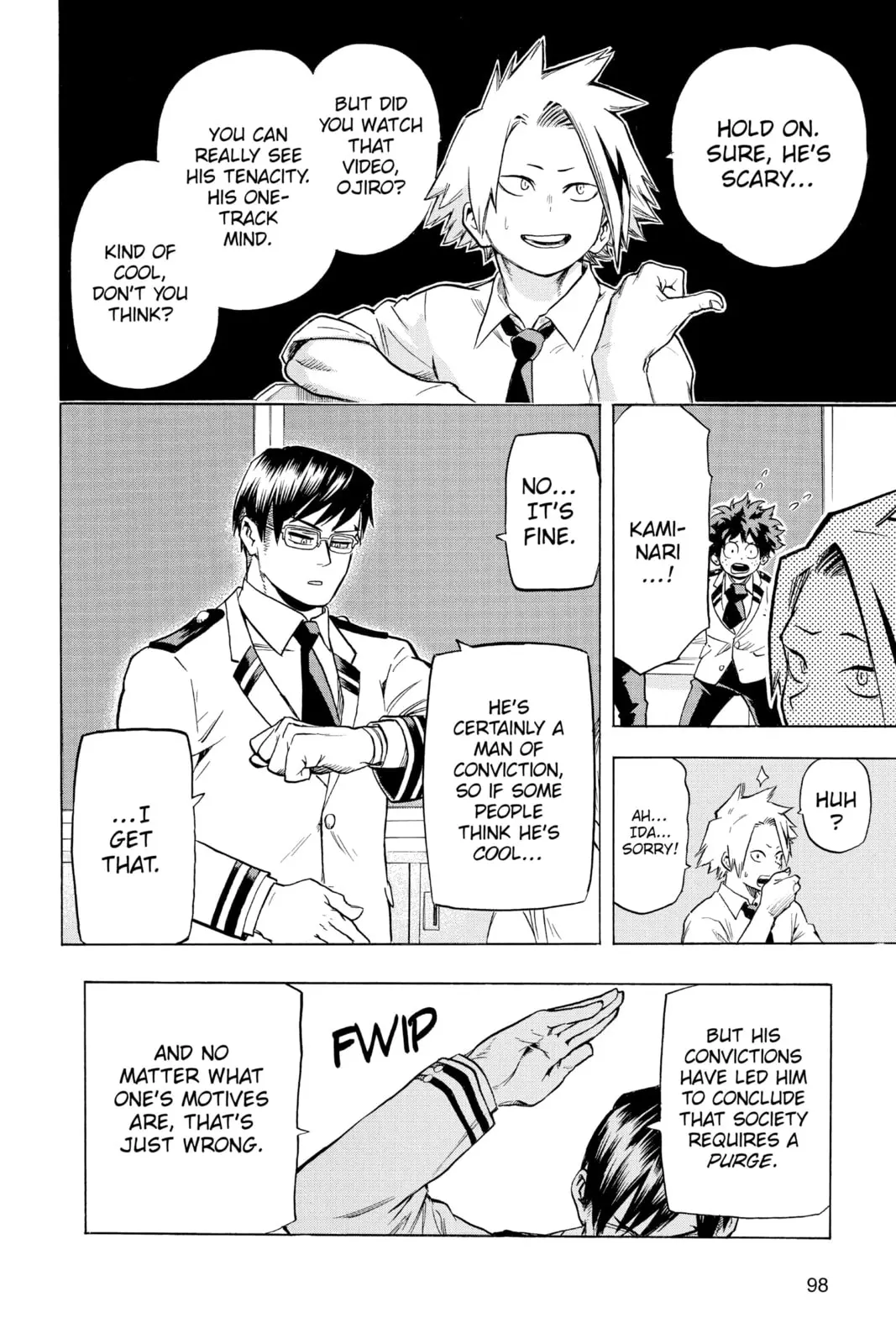 My Hero Academia, chapter 58, page 10