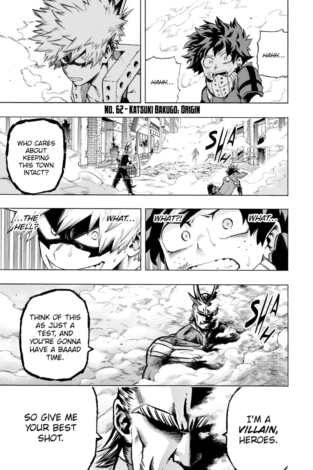 My Hero Academia, chapter 62, page 4