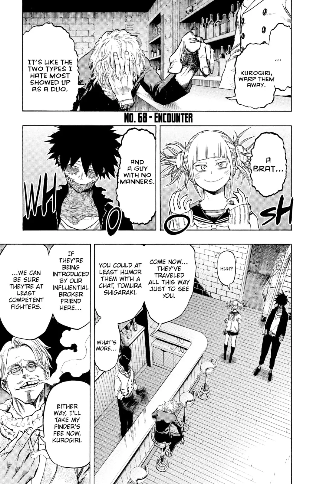 My Hero Academia, chapter 68, page 1