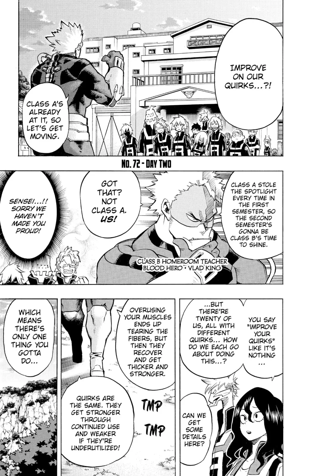My Hero Academia, chapter 72, page 1