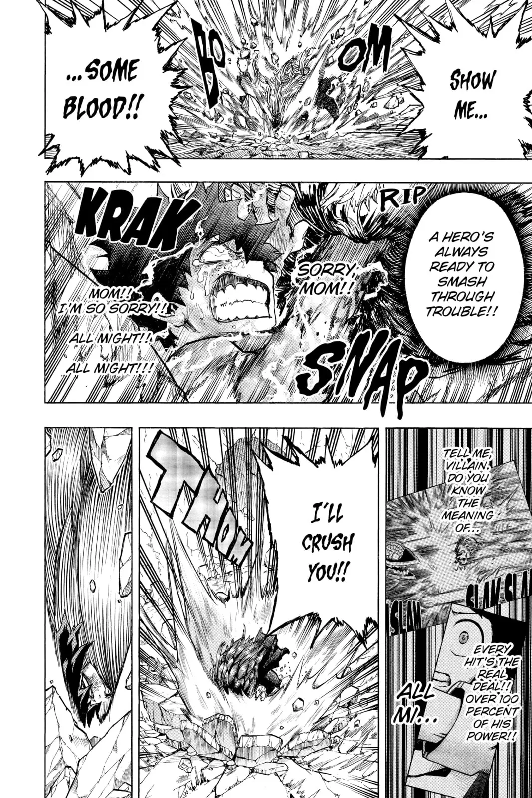My Hero Academia, chapter 76, page 9