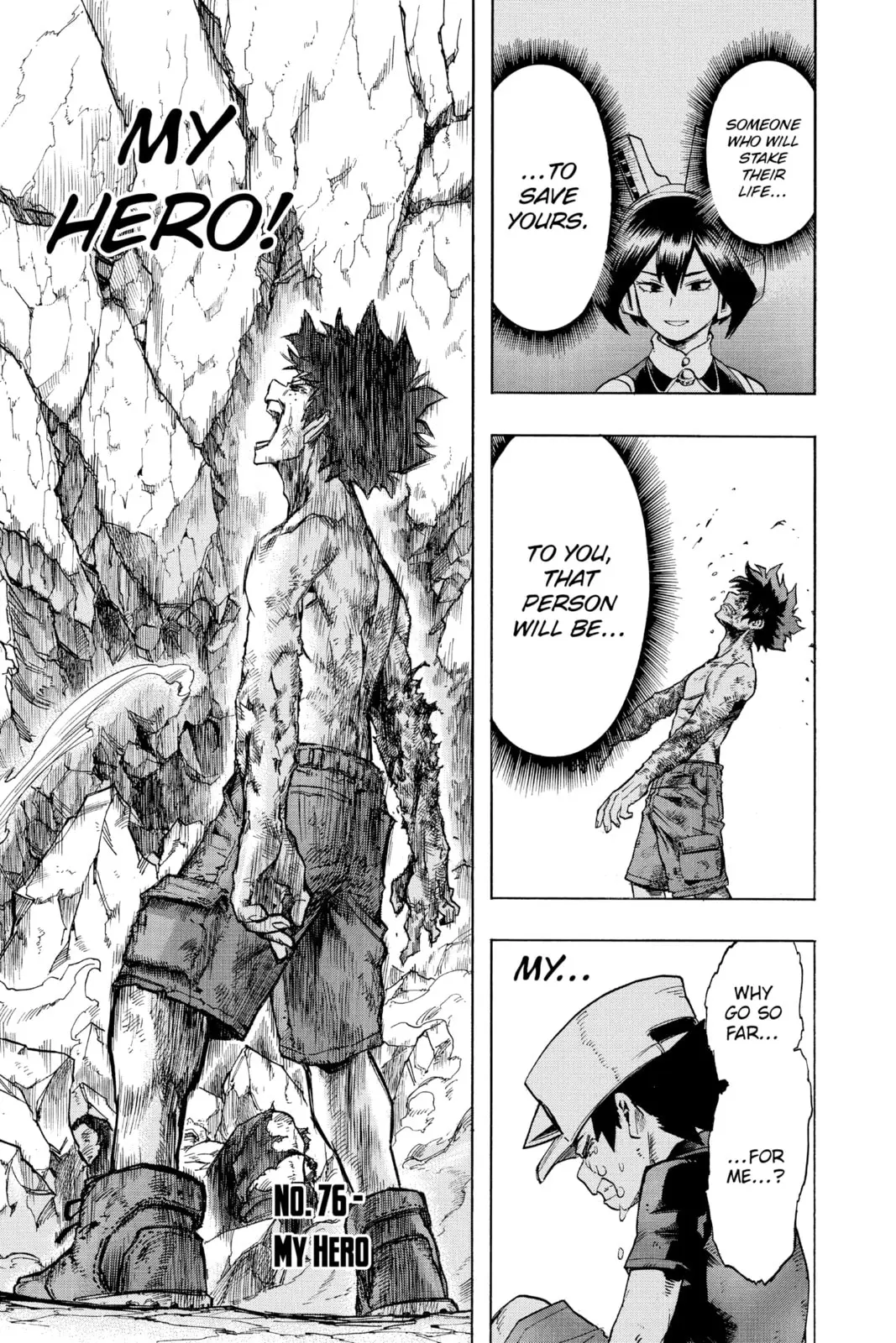 My Hero Academia, chapter 76, page 14