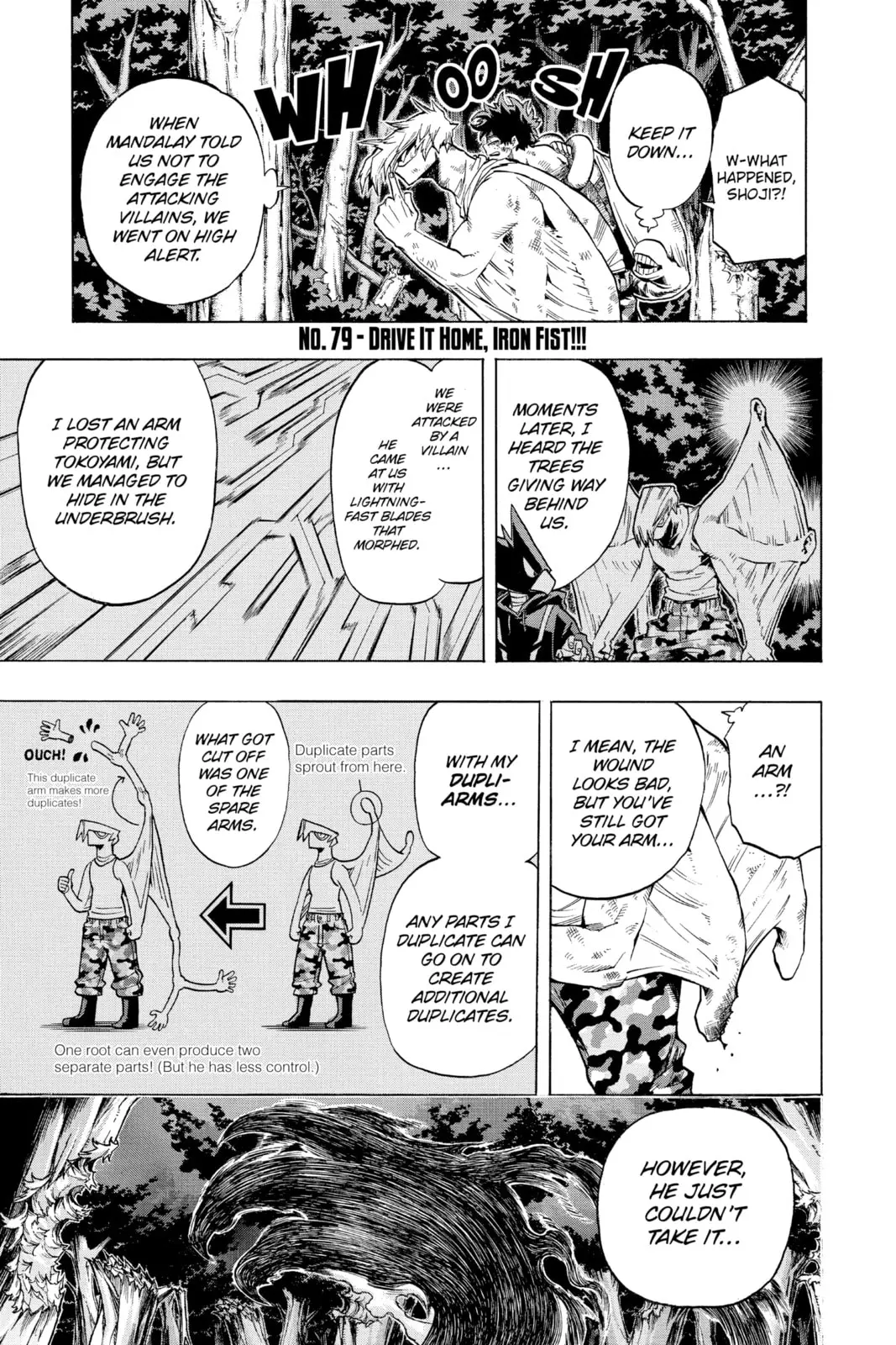 My Hero Academia, chapter 79, page 1