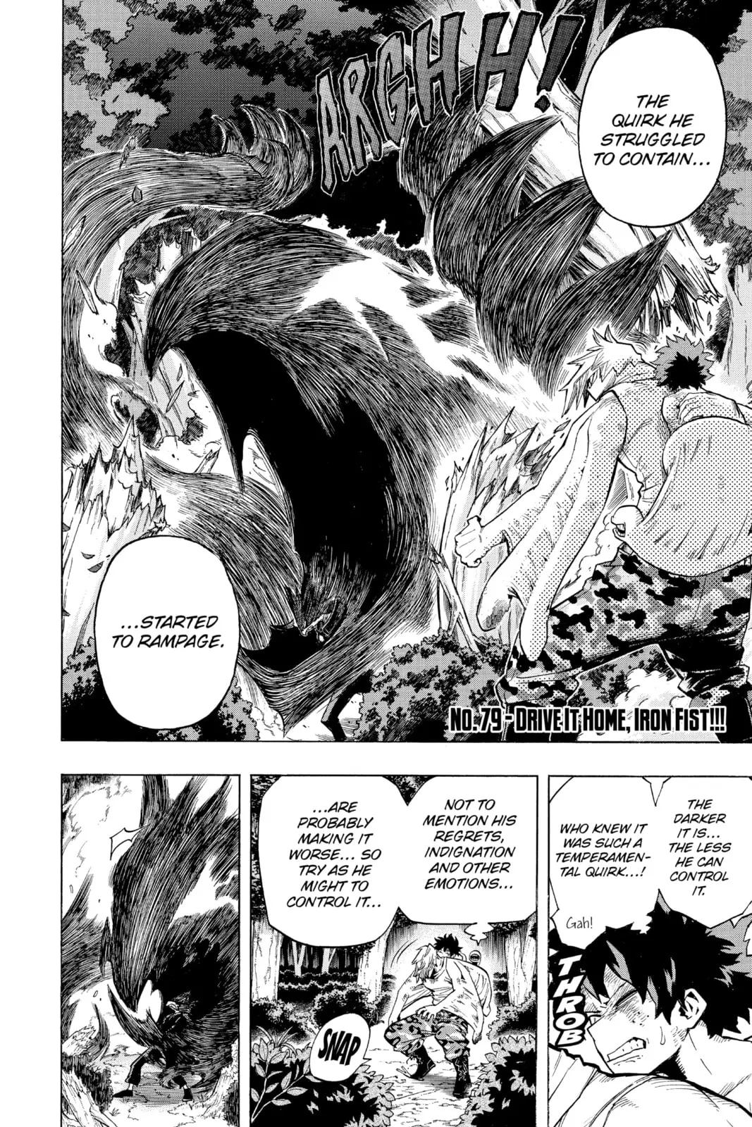My Hero Academia, chapter 79, page 2