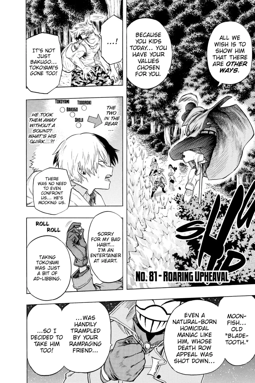 My Hero Academia, chapter 81, page 2