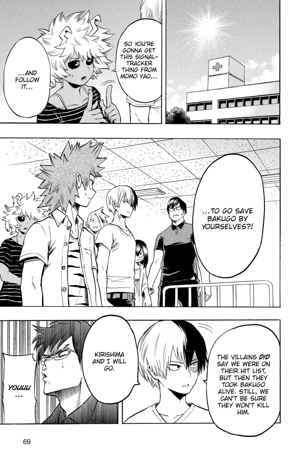My Hero Academia, chapter 84, page 4