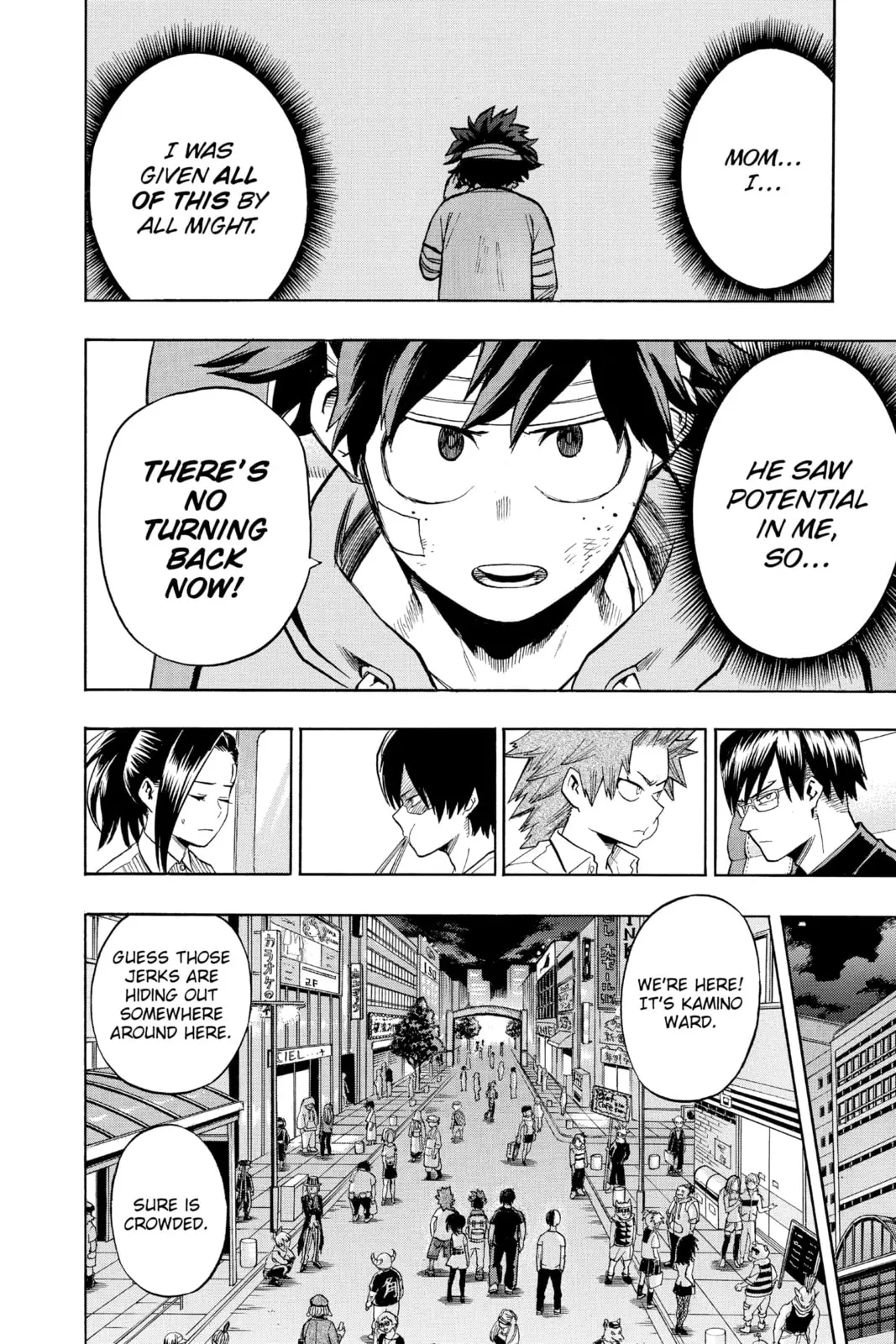 My Hero Academia, chapter 85, page 6